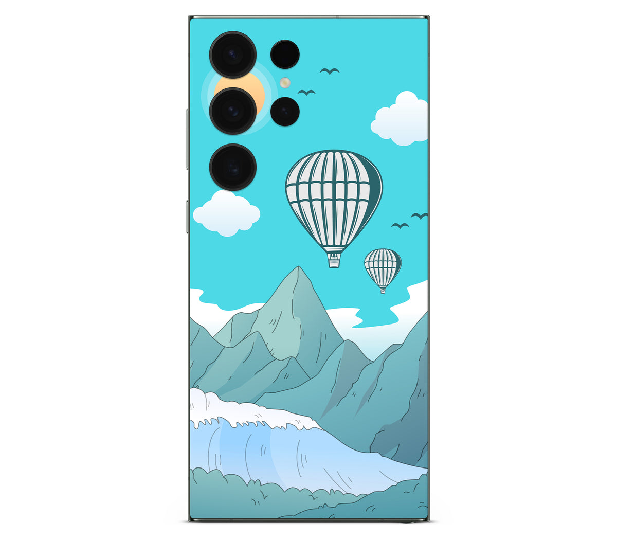 Galaxy S23 Ultra skin, Altitude Error, back skin