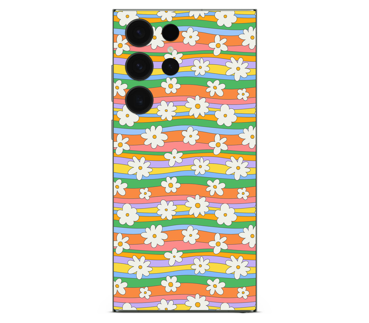 Galaxy S23 Ultra skin, Daisy Drift, back skin