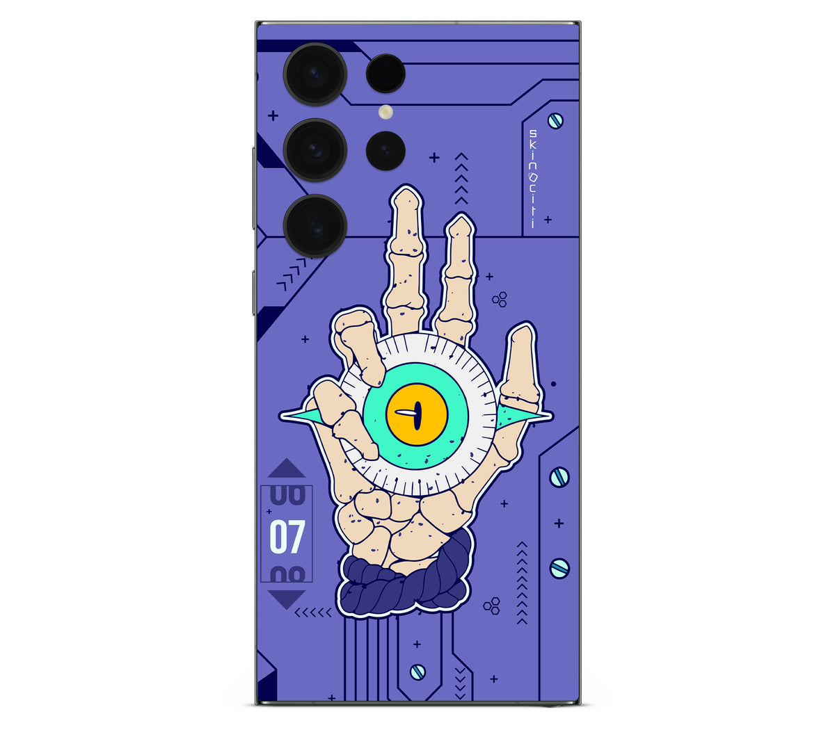 Galaxy S23 Ultra skin, Hypnotic, back skin
