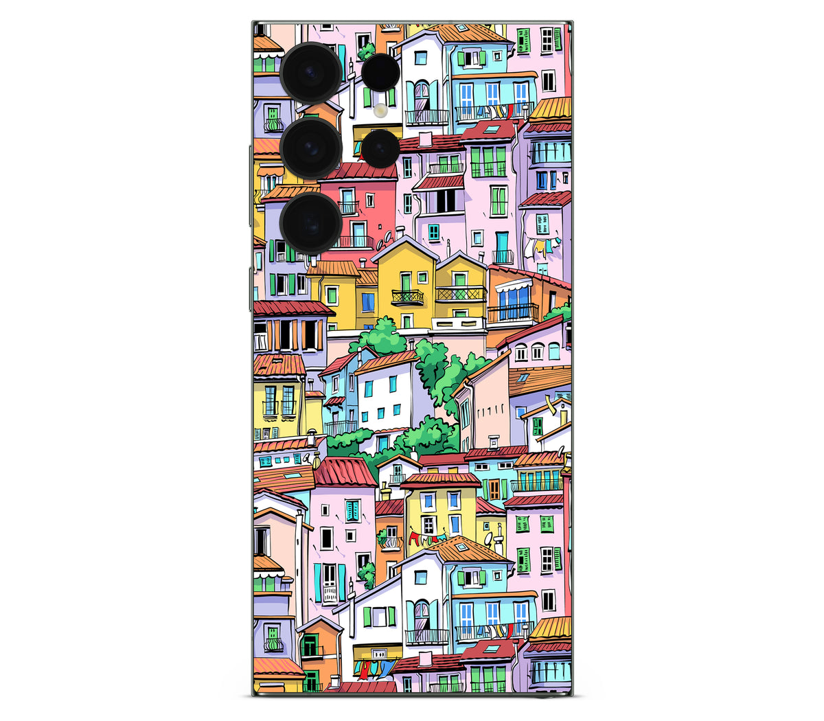 Galaxy S23 Ultra skin, Menton Mosaic, back skin