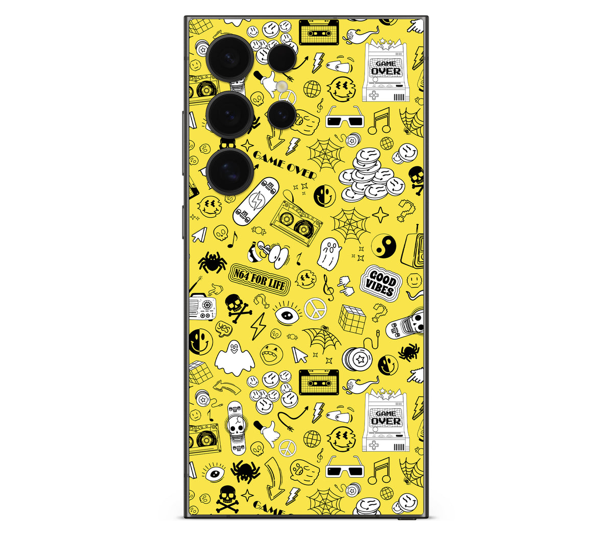 Galaxy S24 Ultra skin, 90’s Nostalgia, back skin