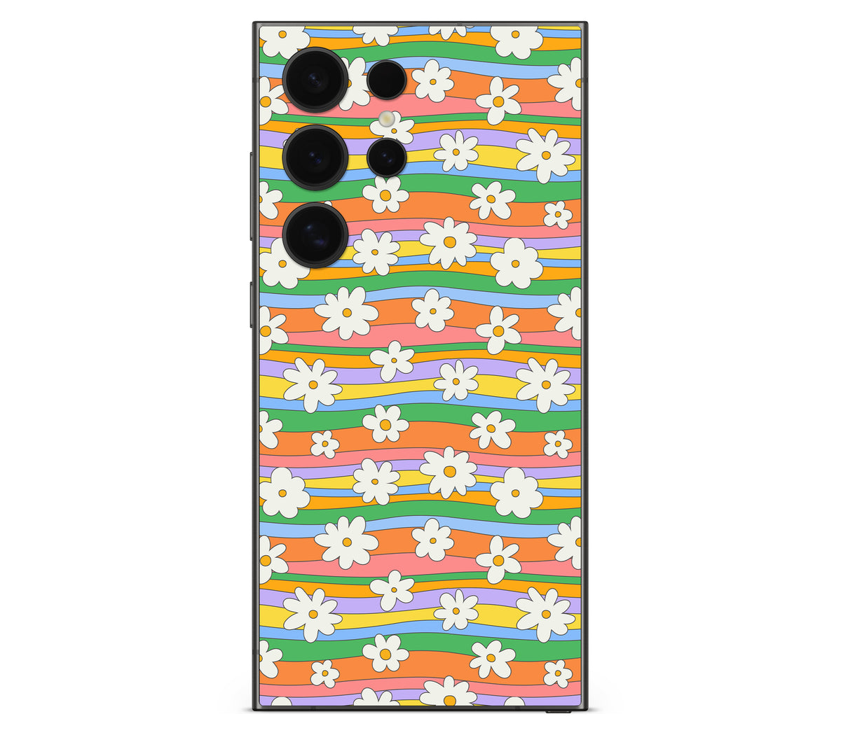 Galaxy S24 Ultra skin, Daisy Drift, back skin