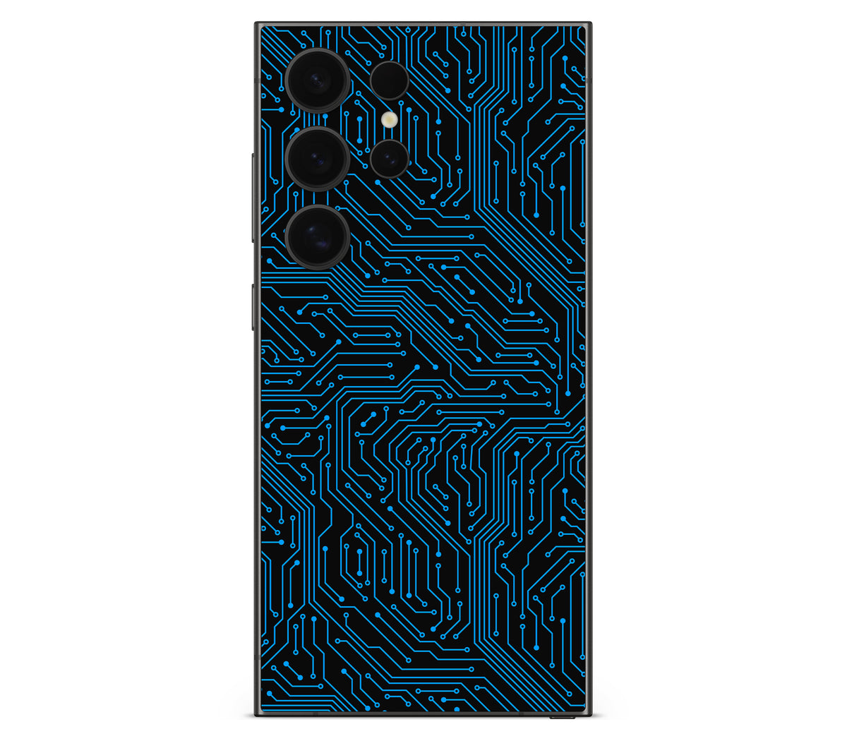 Galaxy S24 Ultra skin, Eternal Blue, back skin