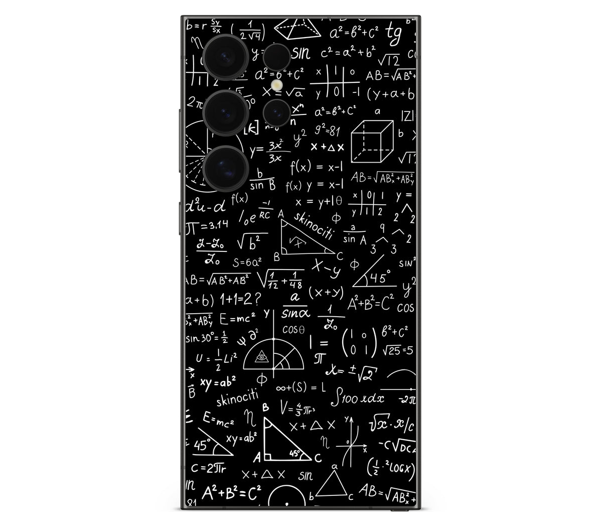 Galaxy S24 Ultra skin, Math Madness, back skin
