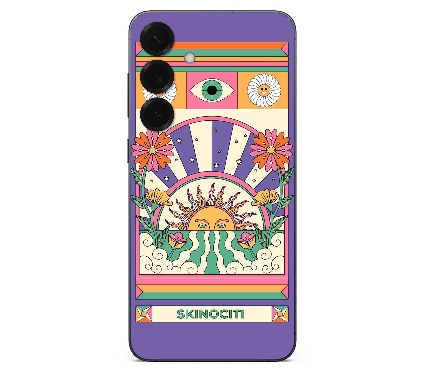 Galaxy S26 Plus skin, Acidic Glare, back skin