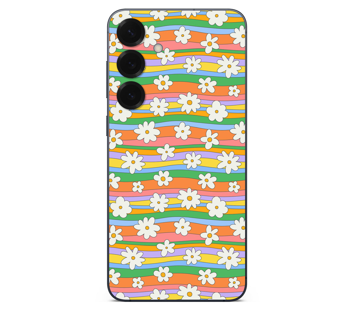 Galaxy S26 Plus skin, Daisy Drift, back skin
