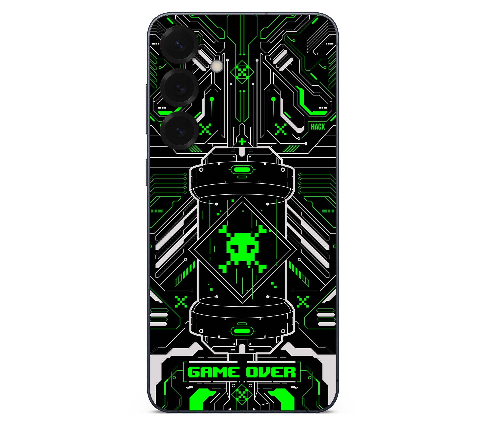 Galaxy S26 Plus skin, Fatal Error (Acid), back skin