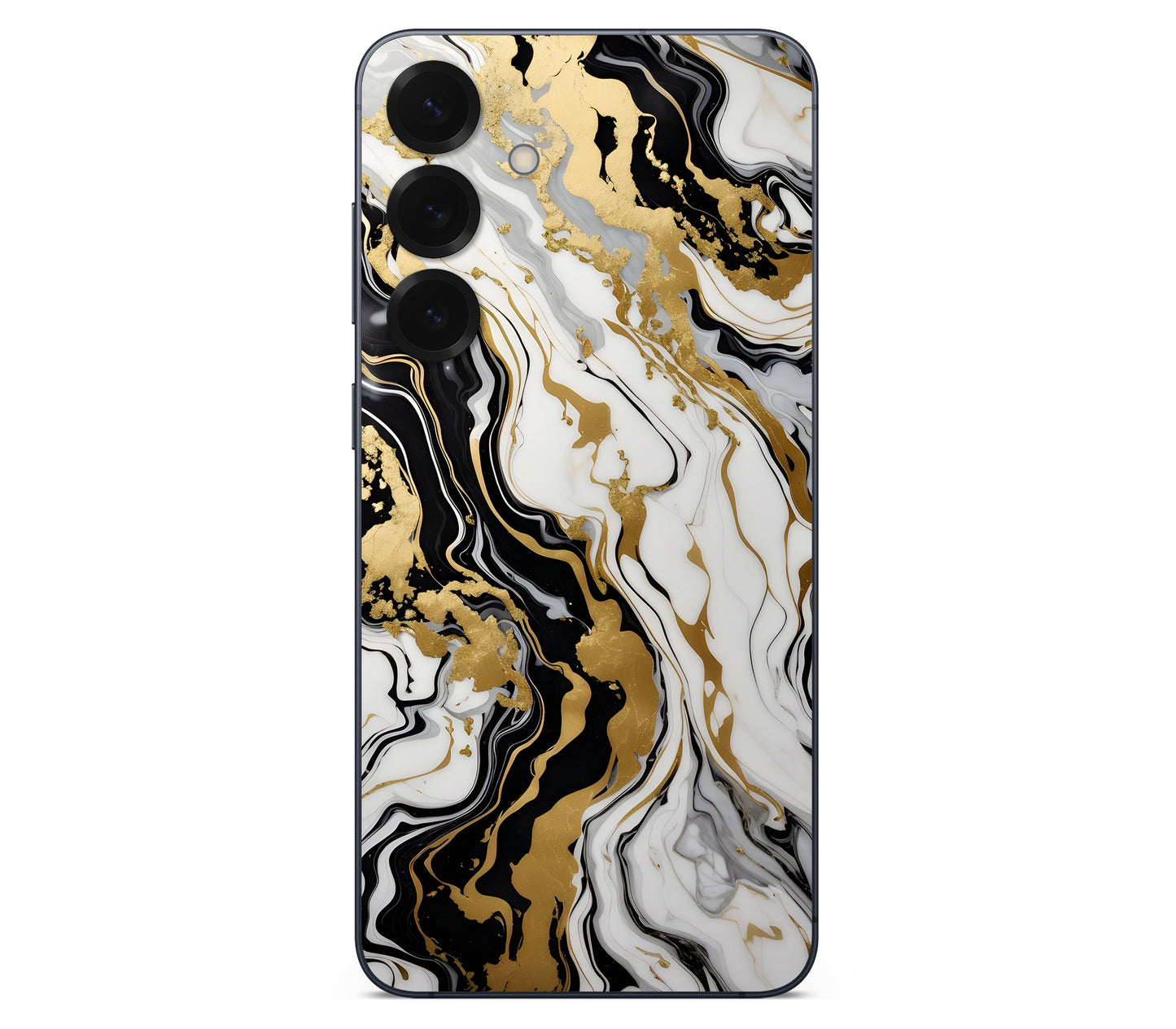 Galaxy S26 Plus skin, Gold Flare, back skin