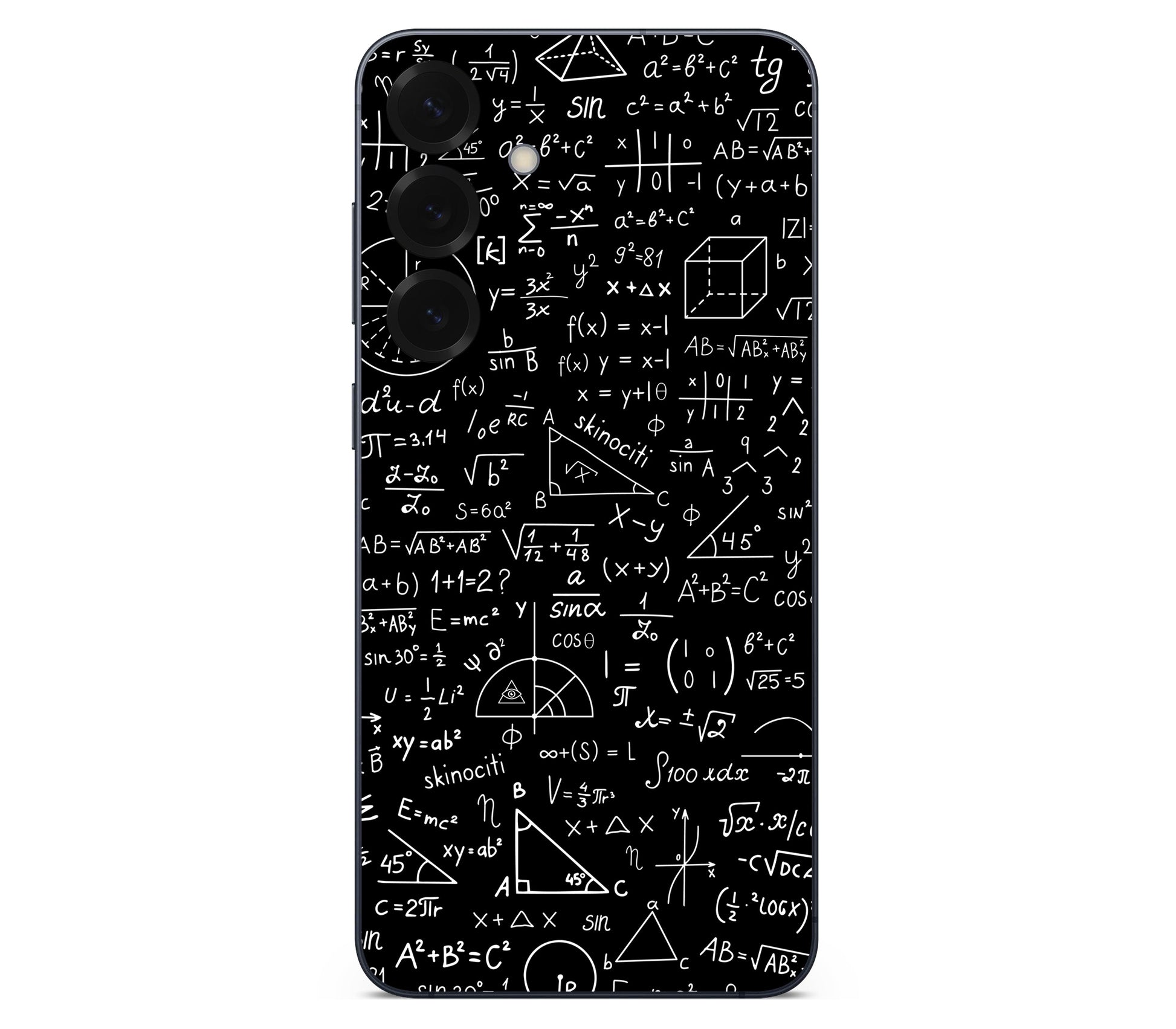 Galaxy S26 Plus skin, Math Madness, back skin