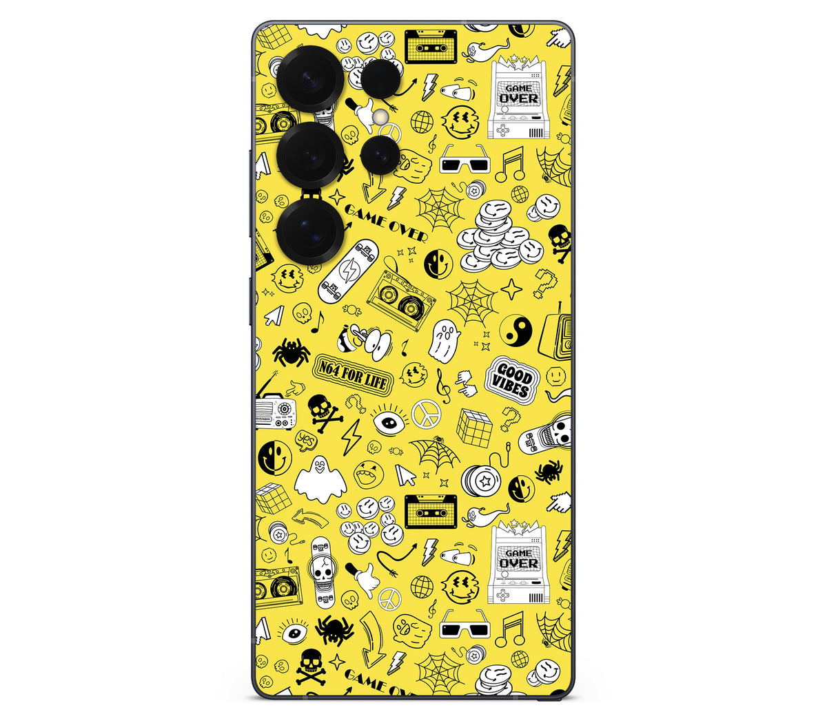 Galaxy S26 Ultra skin, 90’s Nostalgia, back skin