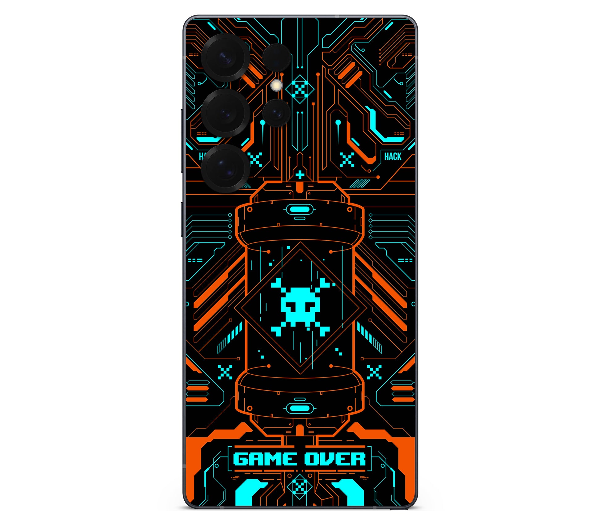 Galaxy S26 Ultra skin, Fatal Error, back skin