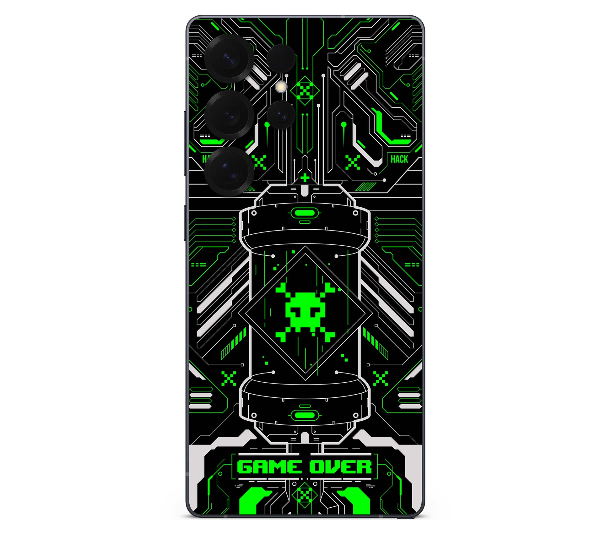 Galaxy S26 Ultra skin, Fatal Error (Acid), back skin
