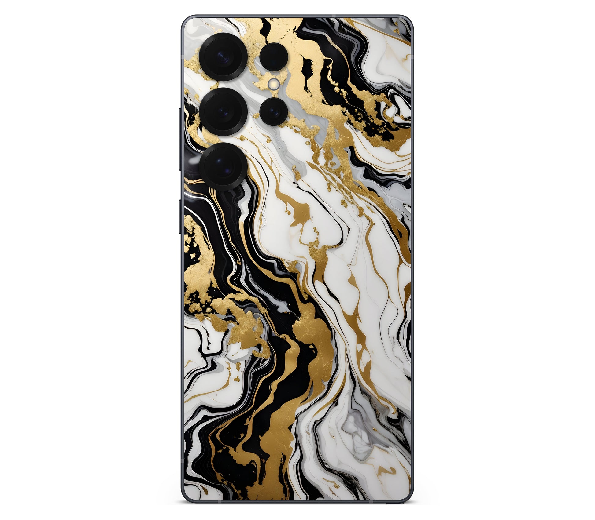 Galaxy S26 Ultra skin, Gold Flare, back skin