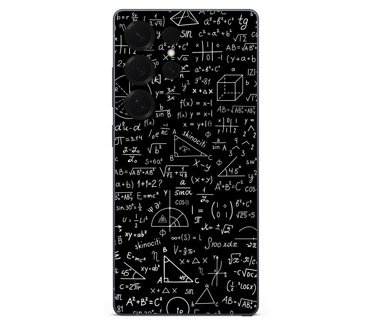 Galaxy S25 Ultra skin, Math Madness, back skin