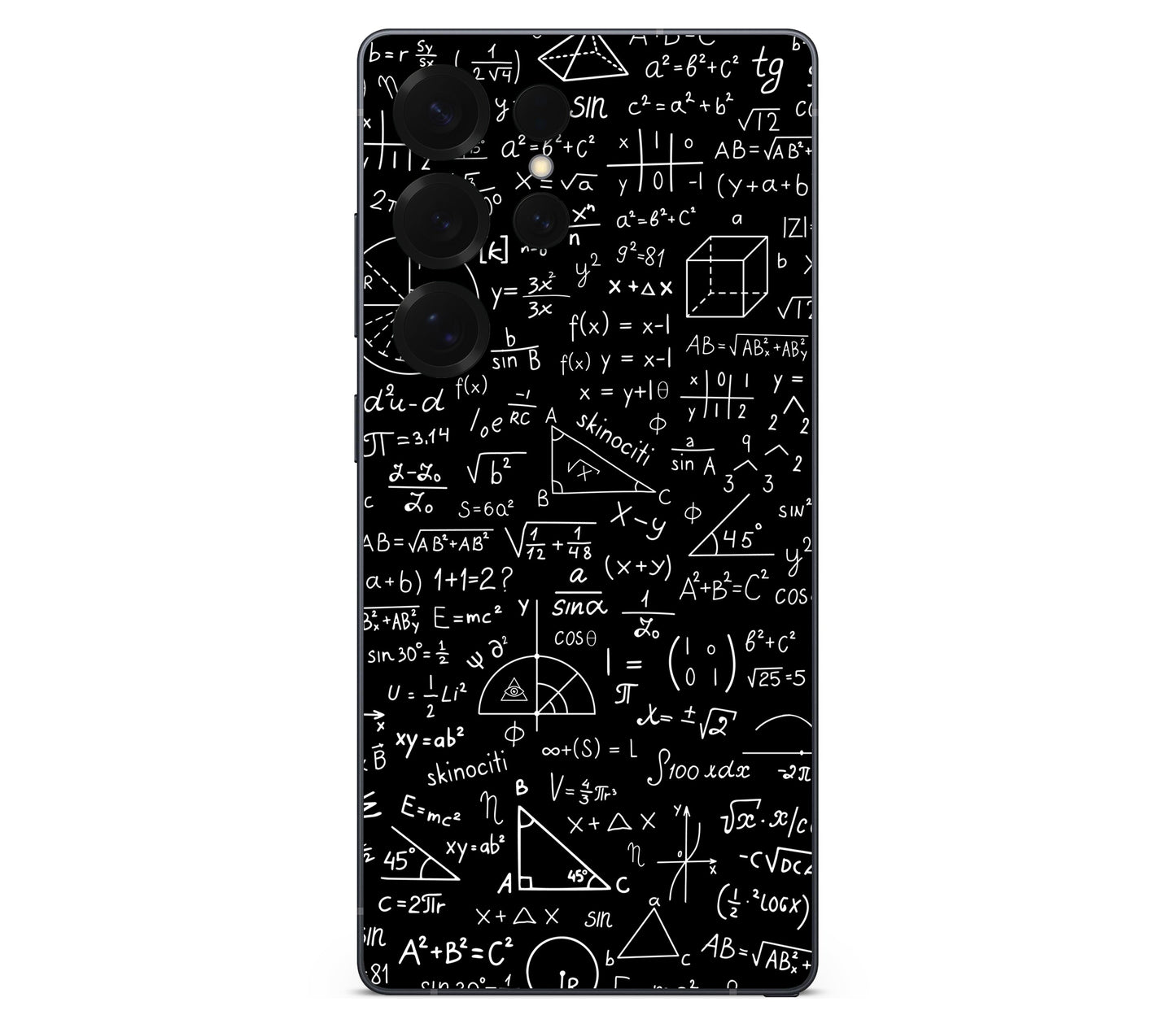 Galaxy S26 Ultra skin, Math Madness, back skin