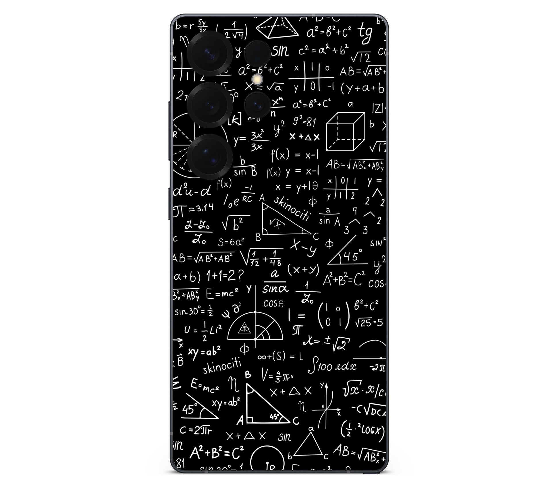Galaxy S26 Ultra skin, Math Madness, back skin
