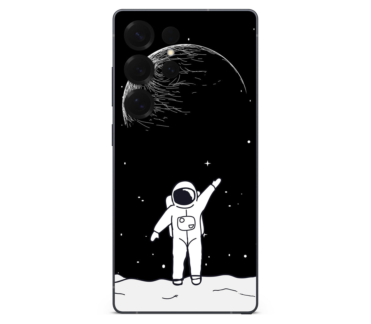 Galaxy S26 Ultra skin, Moonwave, back skin