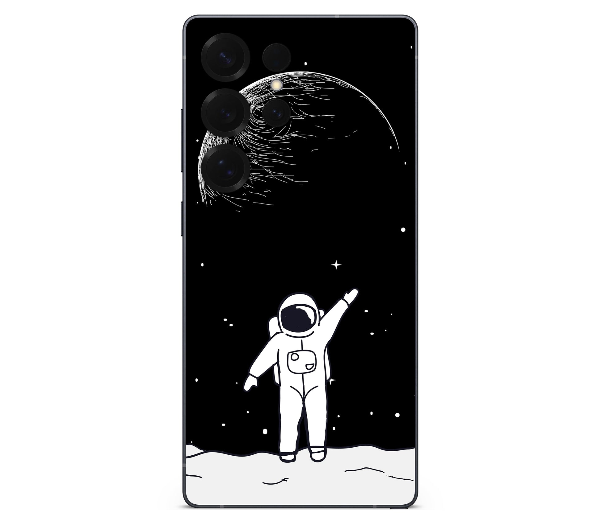 Galaxy S26 Ultra skin, Moonwave, back skin