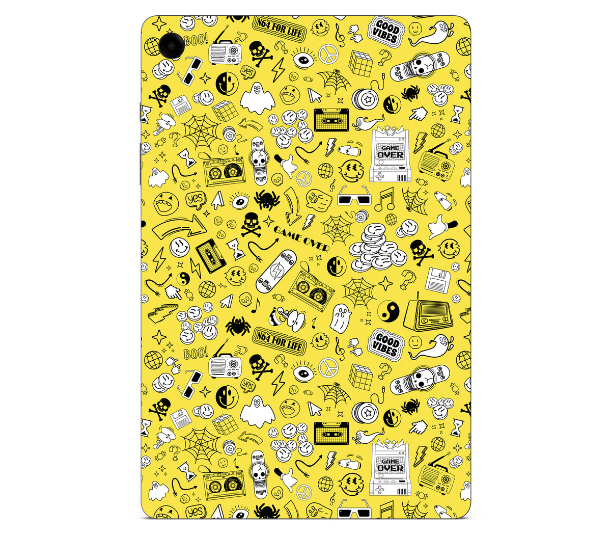 Galaxy Tab A9 Plus skin, 90’s Nostalgia, back skin