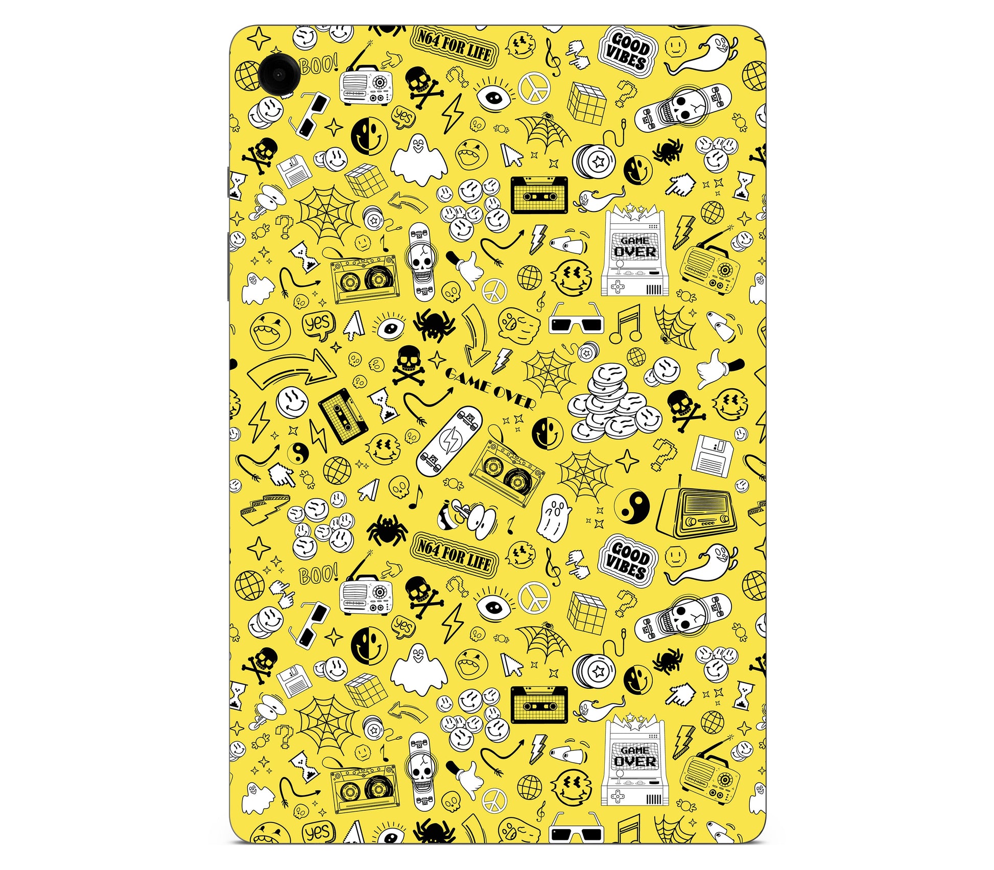 Galaxy Tab A11 Plus skin, 90’s Nostalgia, back skin