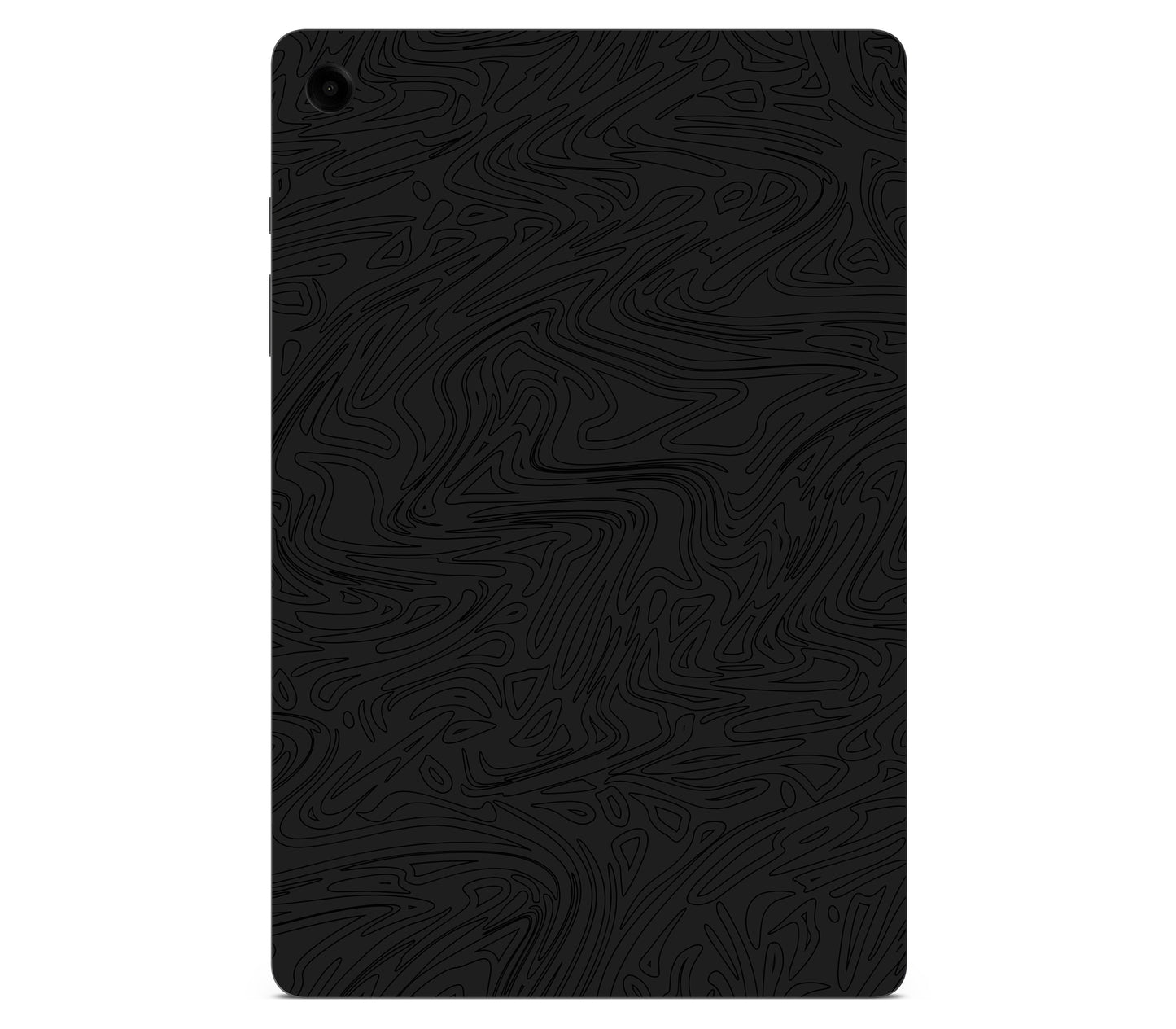 Galaxy Tab A11 Plus skin, Black Ice, back skin