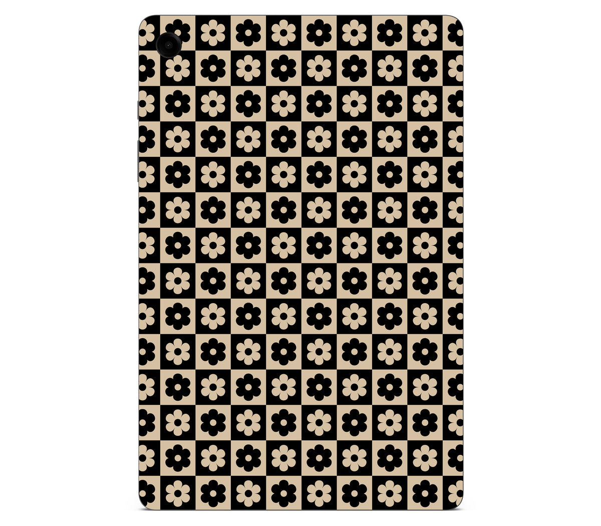 Galaxy Tab A9 Plus skin, Floral Grid, back skin