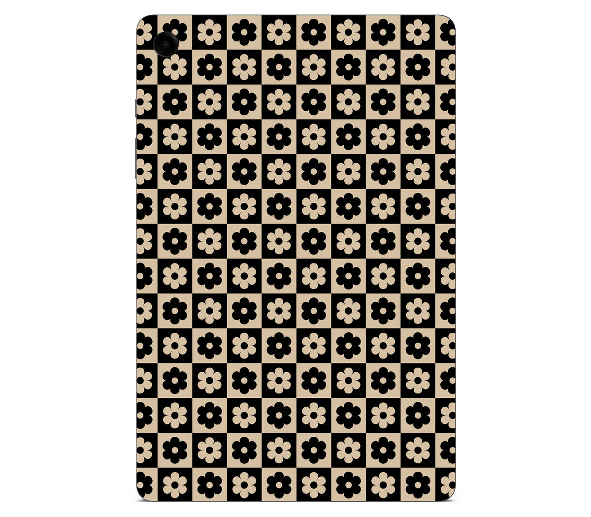 Galaxy Tab A11 Plus skin, Floral Grid, back skin
