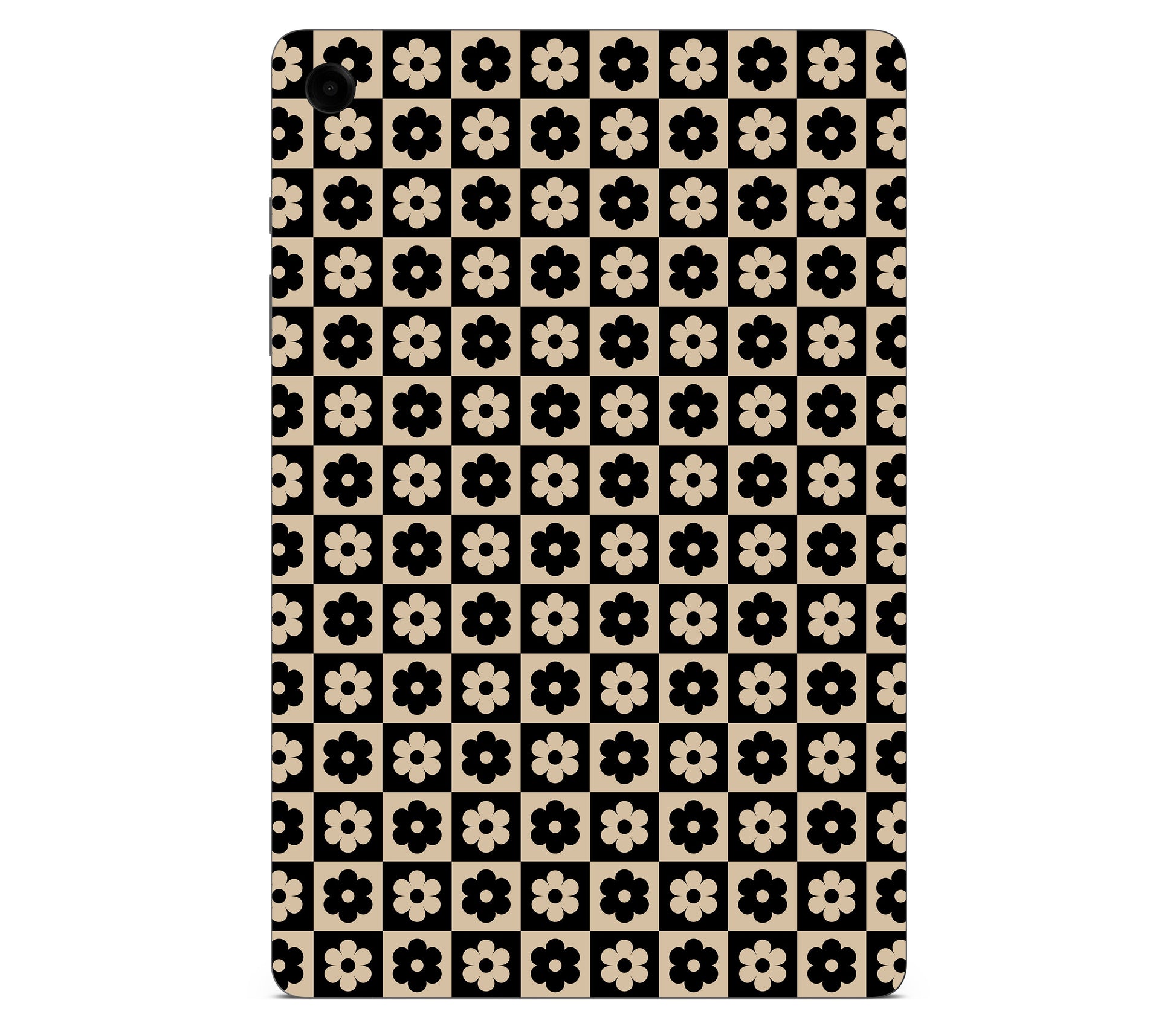 Galaxy Tab A11 Plus skin, Floral Grid, back skin