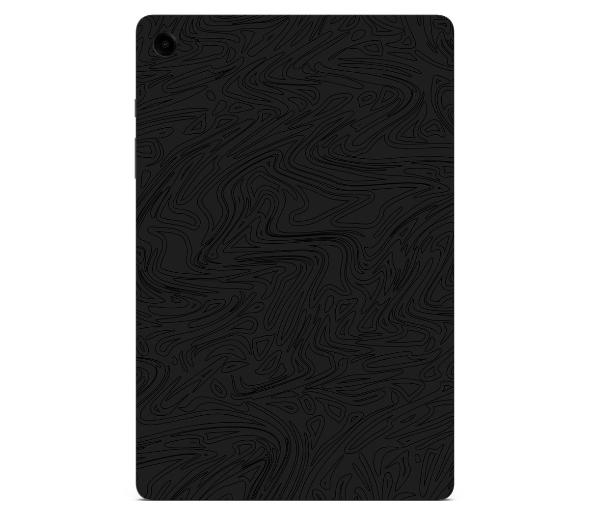 Galaxy Tab A11 skin, Black Ice, back skin