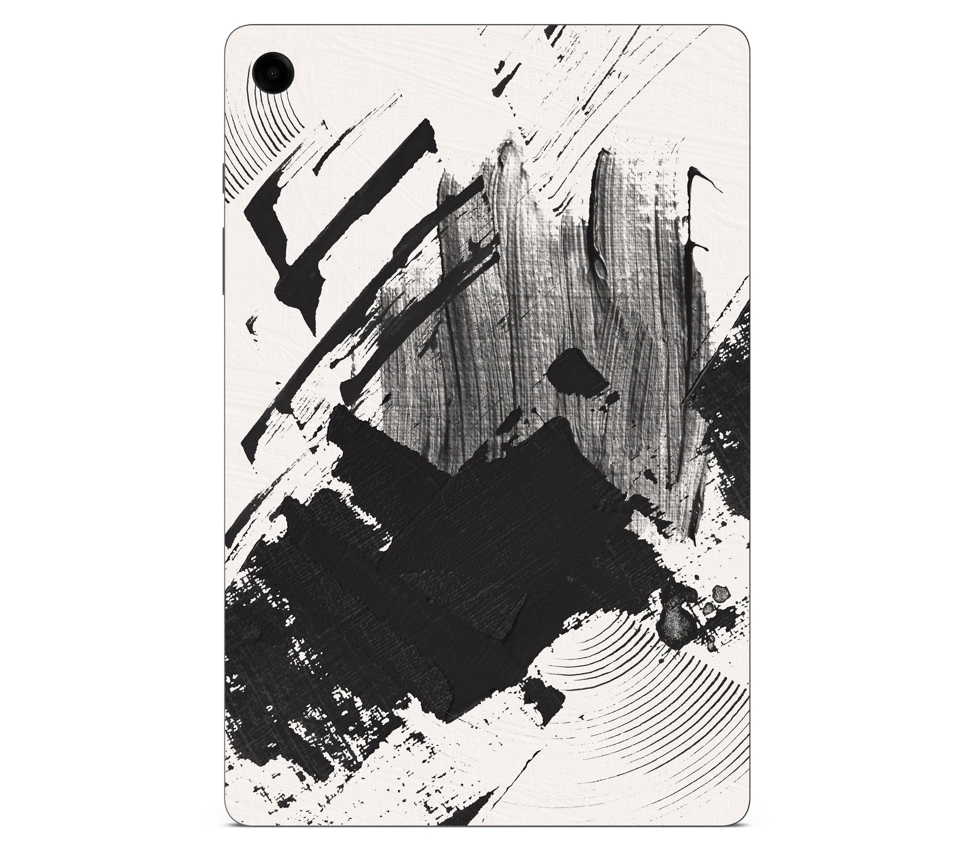 Galaxy Tab A11 skin, Black Noir, back skin