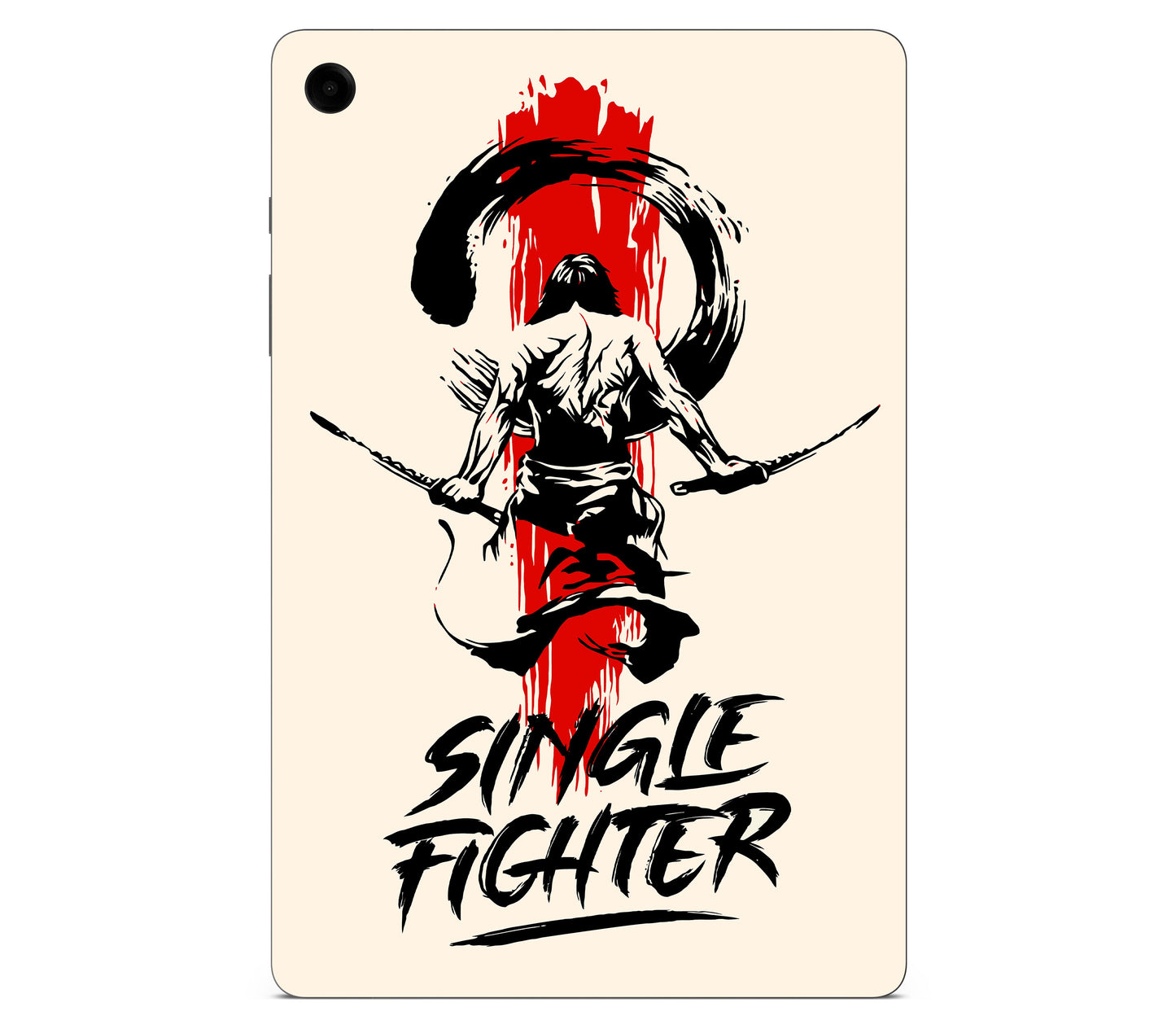 Galaxy Tab A11 skin, Samurai, back skin