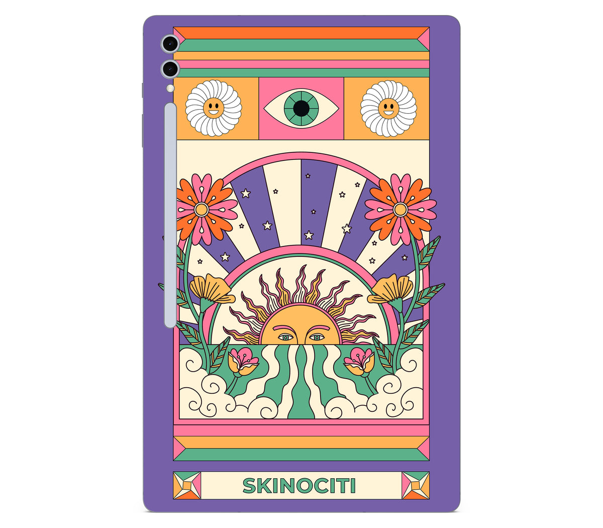 Galaxy Tab S10 Ultra skin, Acidic Glare, back skin