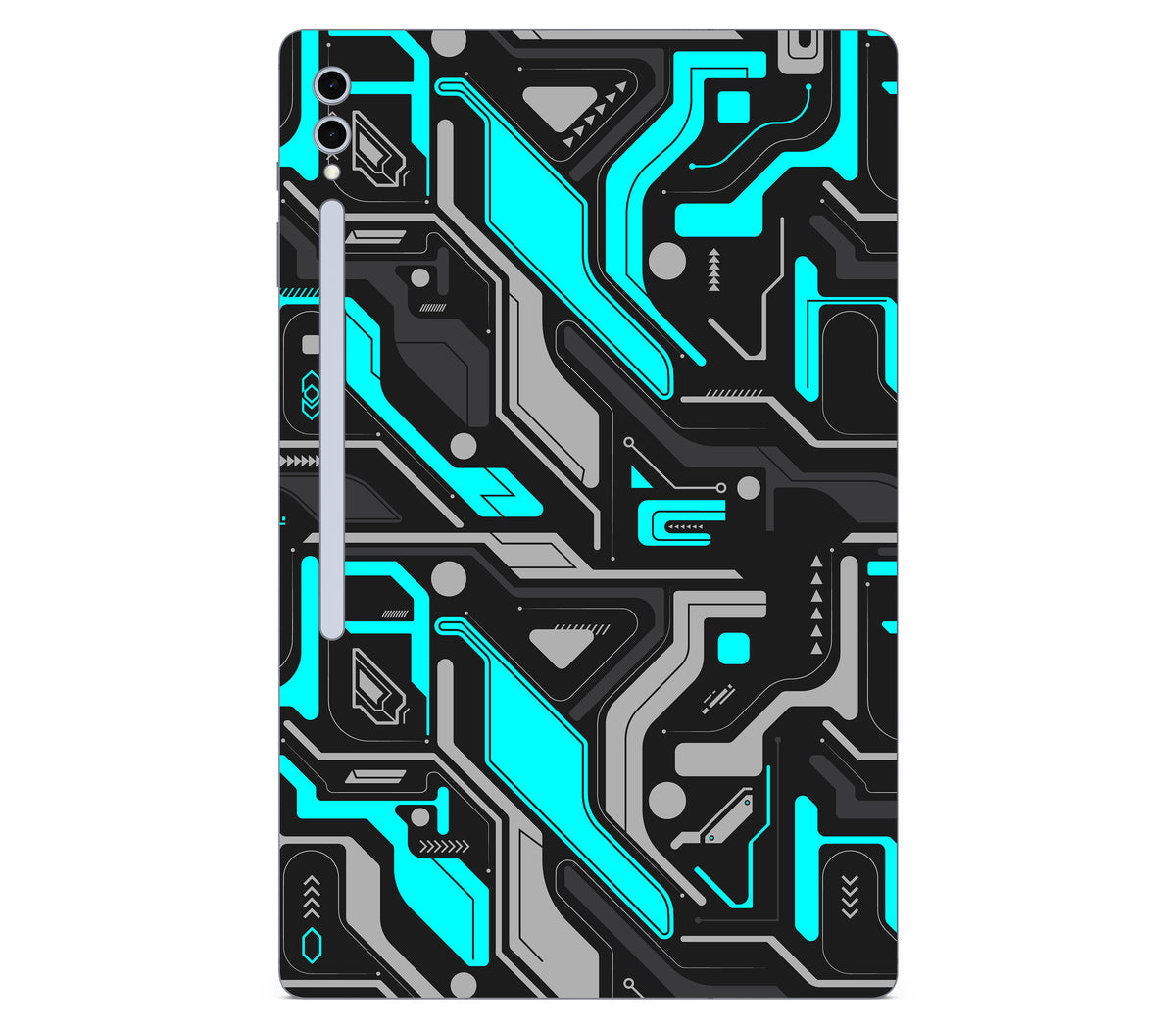 Galaxy Tab S10 Ultra skin, Code Rot (Glitch), back skin