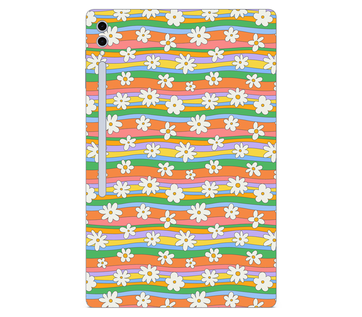 Galaxy Tab S10 Ultra skin, Daisy Drift, back skin