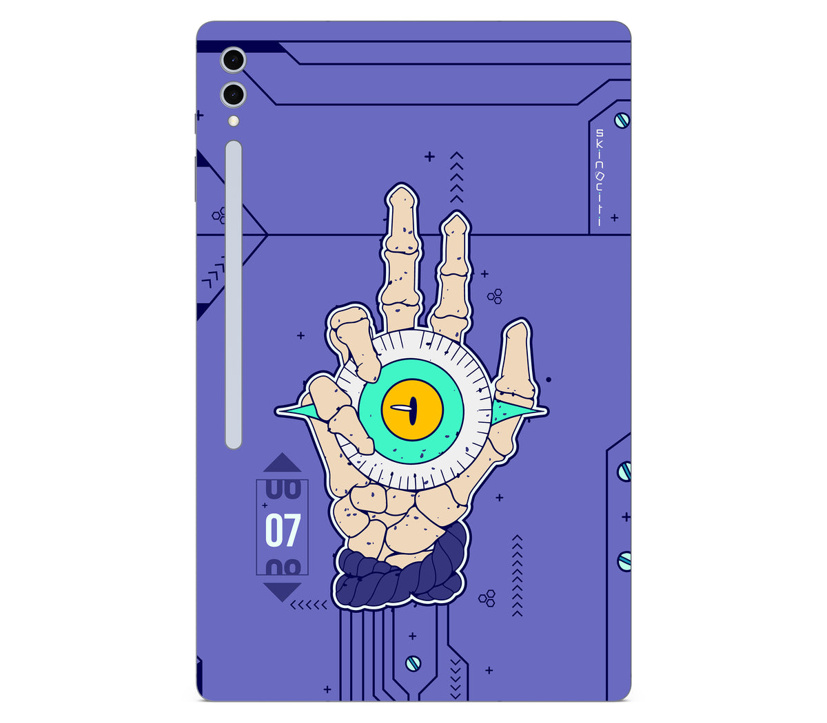 Galaxy Tab S10 Ultra skin, Hypnotic, back skin