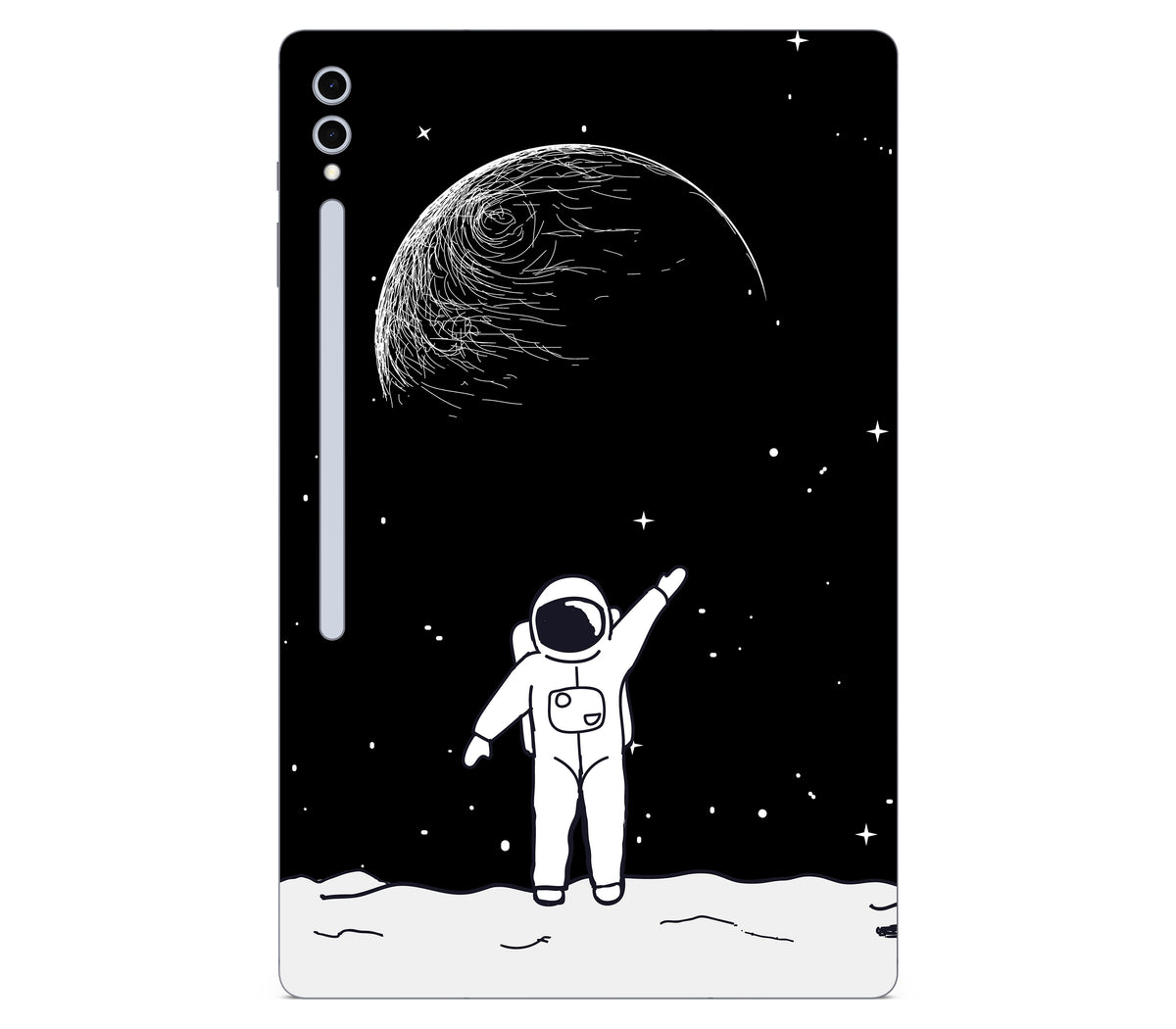 Galaxy Tab S10 Ultra skin, Moonwave, back skin