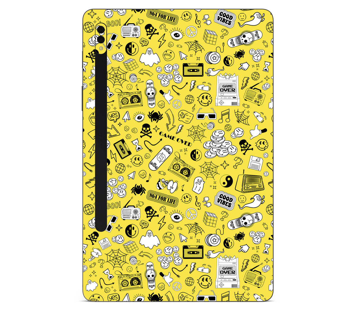 Galaxy Tab S8 skin, 90’s Nostalgia, back skin