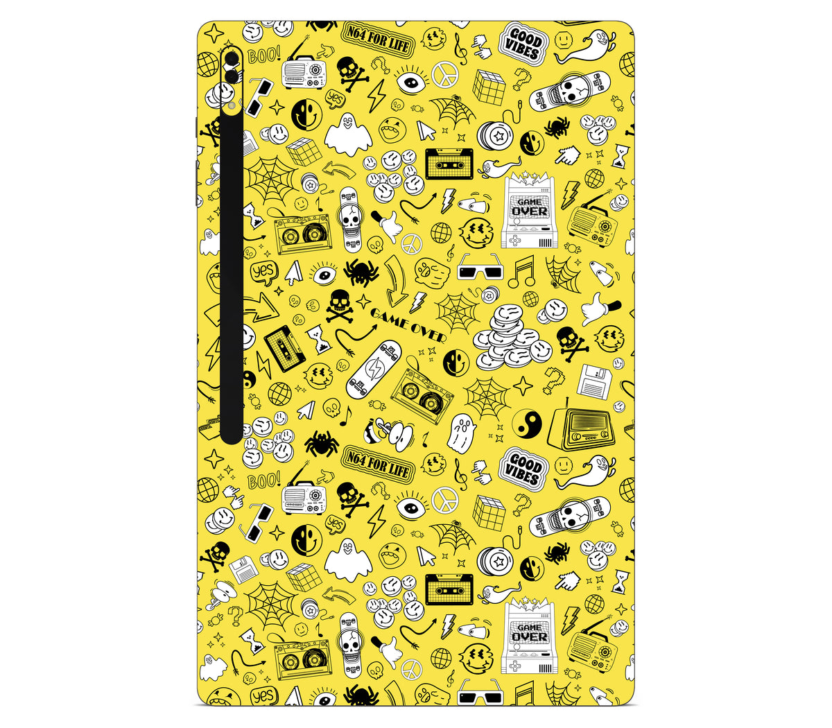 Galaxy Tab S8 Ultra skin, 90’s Nostalgia, back skin
