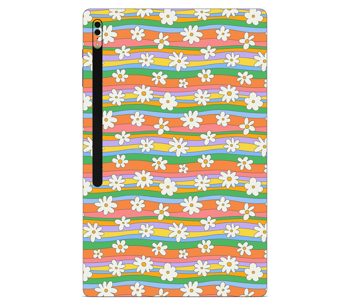 Galaxy Tab S8 Ultra skin, Daisy Drift, back skin