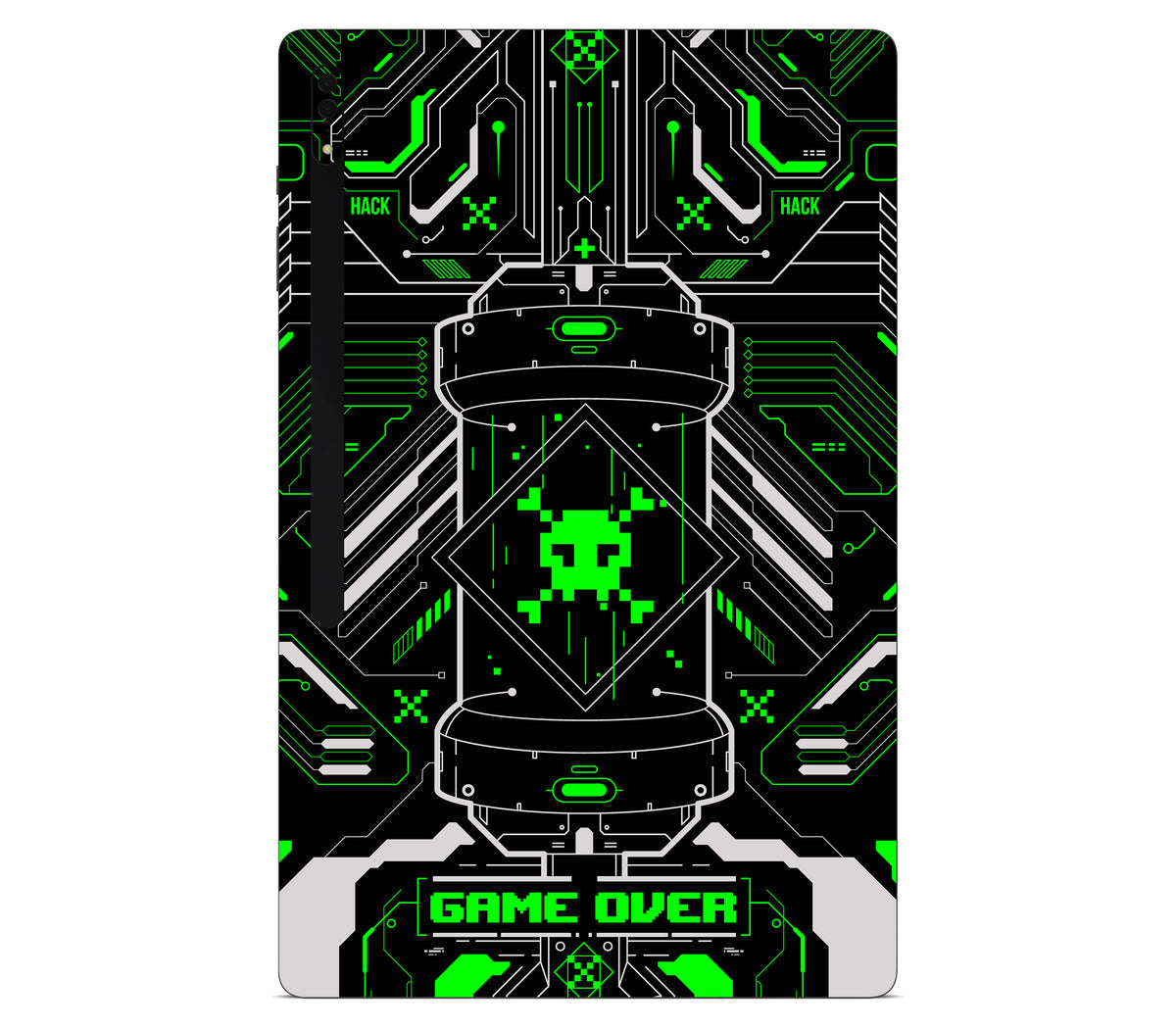 Galaxy Tab S8 Ultra skin, Fatal Error (Acid), back skin