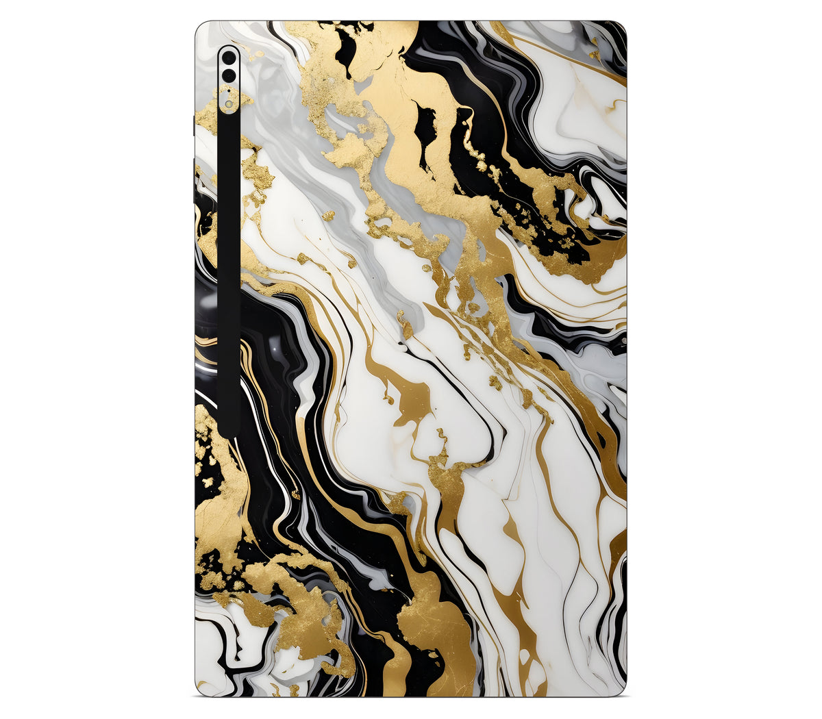 Galaxy Tab S8 Ultra skin, Gold Flare, back skin