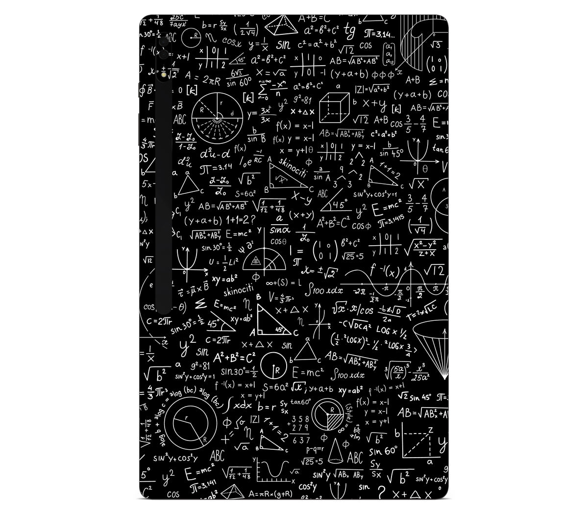 Galaxy Tab S8 Ultra skin, Math Madness, back skin