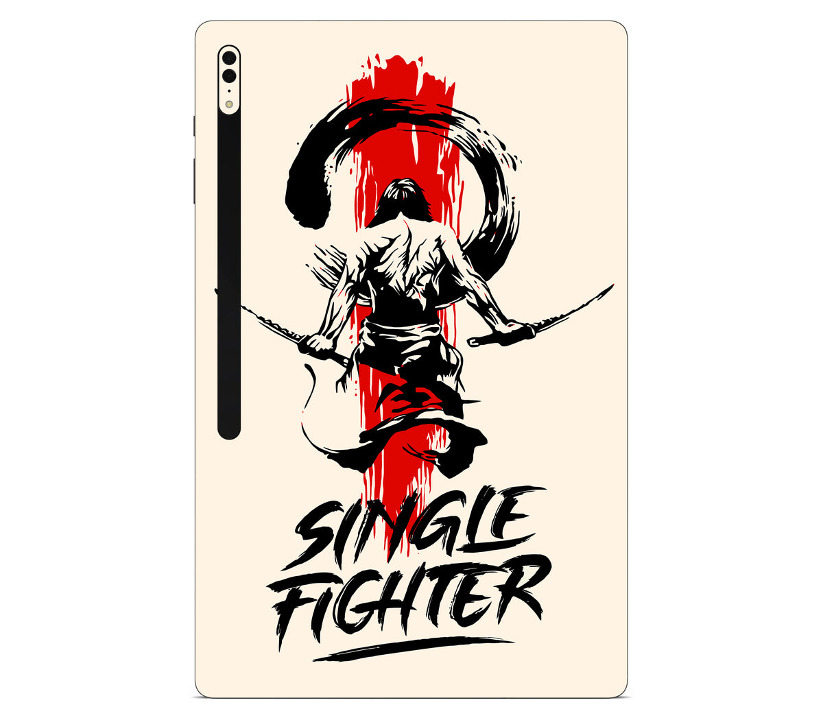 Galaxy Tab S8 Ultra skin, Samurai, back skin