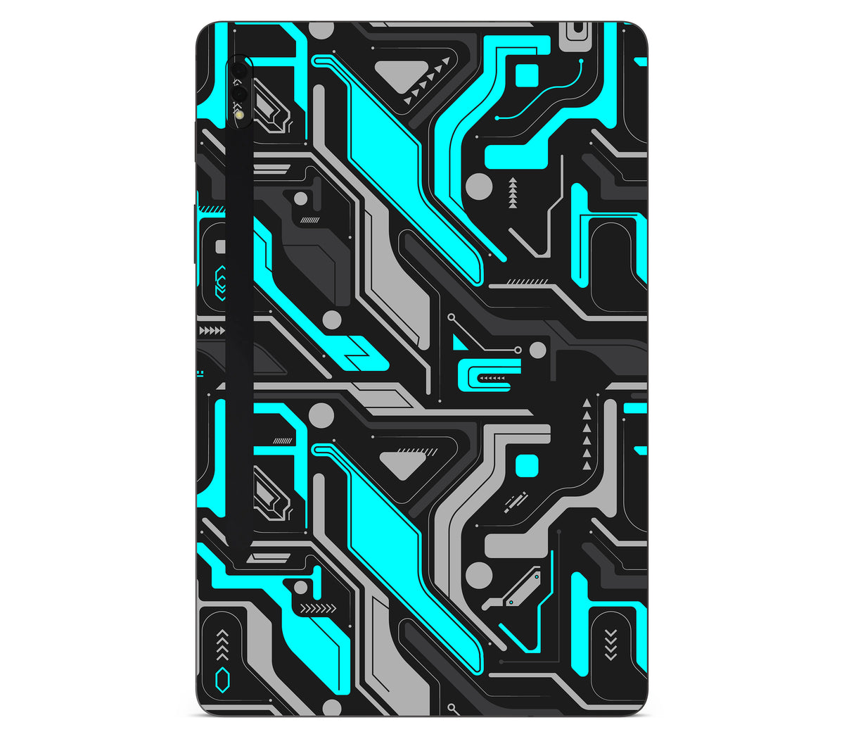 Galaxy Tab S8 skin, Code Rot (Glitch), back skin
