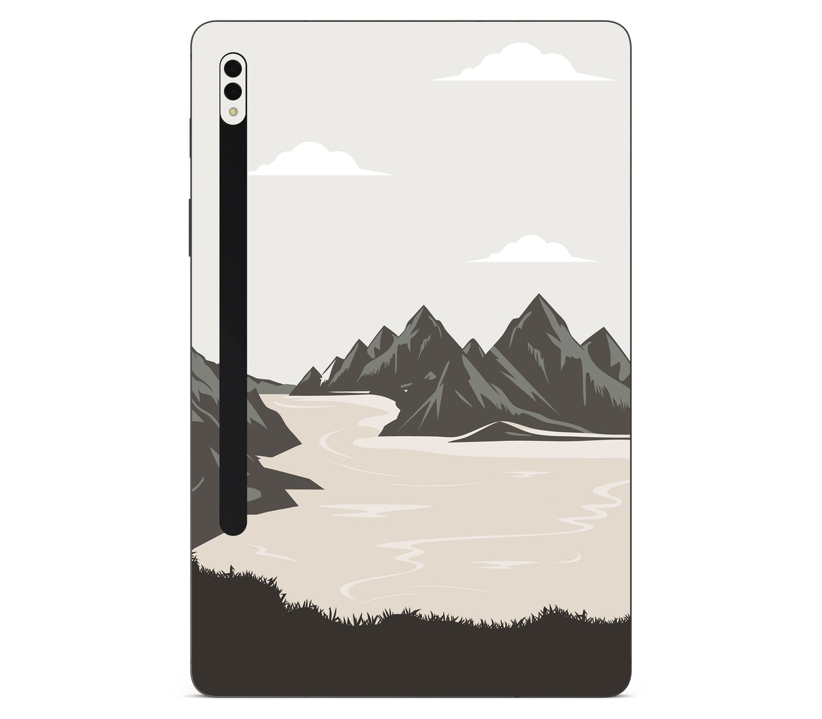 Galaxy Tab S8 skin, Dope Valley, back skin