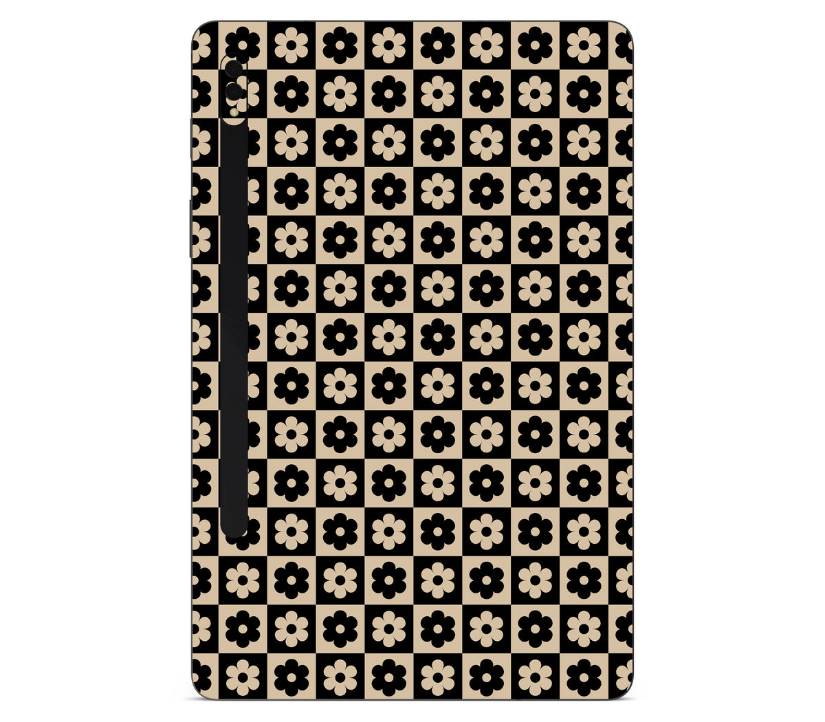 Galaxy Tab S8 skin, Floral Grid, back skin