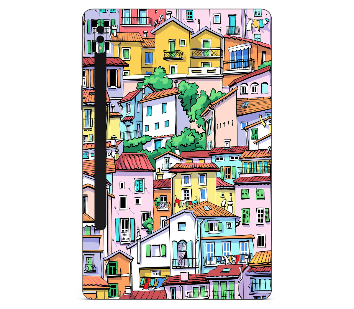 Galaxy Tab S8 skin, Menton Mosaic, back skin