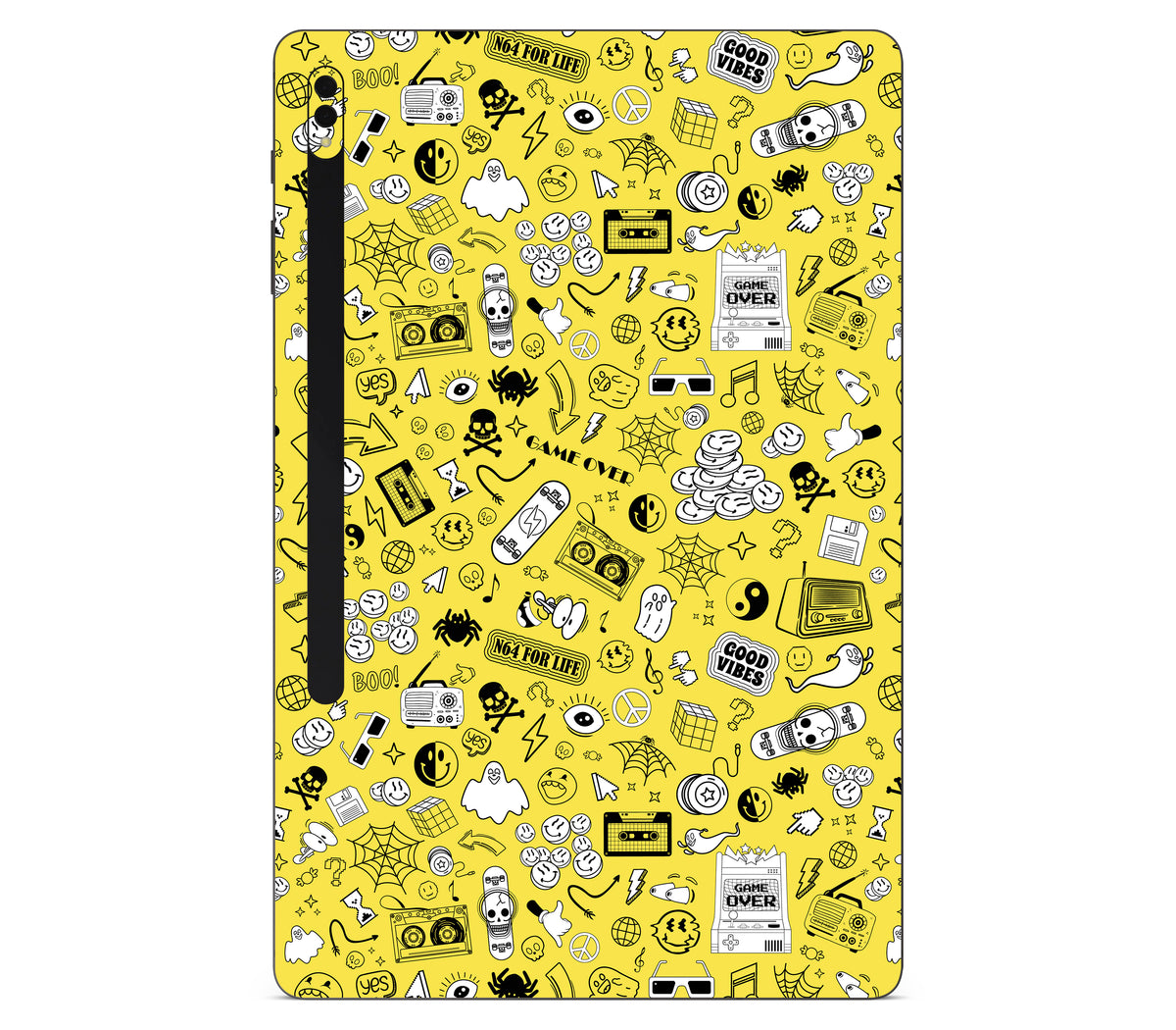 Galaxy Tab S8 plus skin, 90’s Nostalgia, back skin