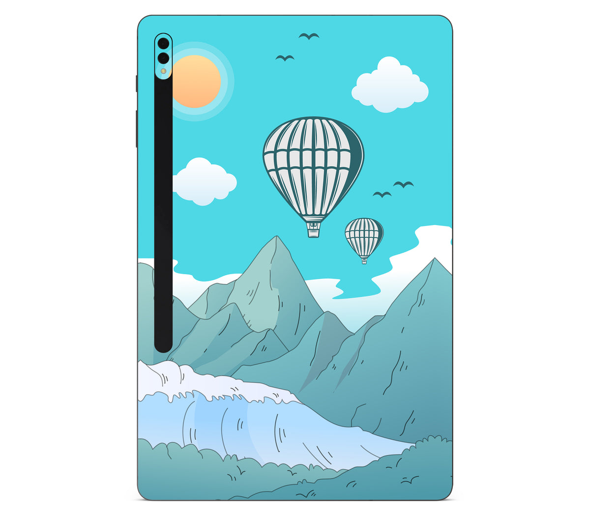Galaxy Tab S8 plus skin, Altitude Error, back skin