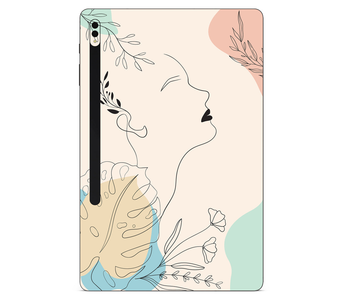 Galaxy Tab S8 plus skin, Bliss, back skin